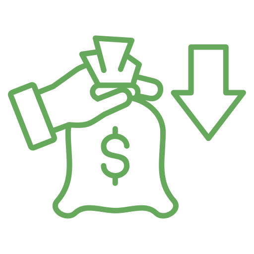 کاهش هزینه ها